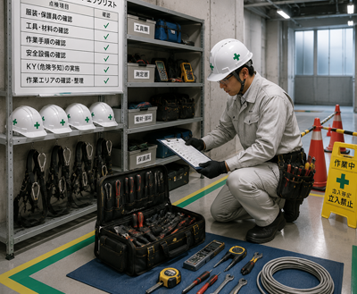電気工事の準備